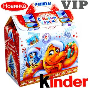 Сладкий подарок на Новый Год в жестяной упаковке весом 1200 грамм по цене 1762 руб в Арамиле