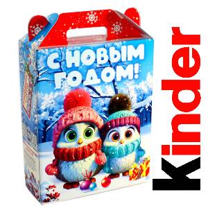 Детский подарок на Новый Год в жестяной упаковке весом 830 грамм по цене 3297 руб в Арамиле